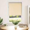 vidaXL Roller Blind Blackout Beige 85x130 cm Fabric Width 80.7 cm Polyester
