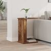 vidaXL End Table Old Wood 35 x 25 x 50 cm Engineered Wood