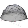 vidaXL Pool Dome Folding Manual Black 592 x 590 x 275 cm