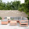 vidaXL 8 Piece Garden Sofa Set Solid Wood Douglas Fir
