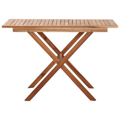 vidaXL Garden Table 110x67x74 cm Solid Acacia Wood