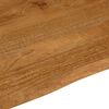 vidaXL Table Top Live Edge 110x80x3.8 cm Solid Wood Mango