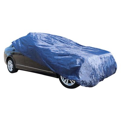 Carpoint Car Cover Polyester M 432x165x119cm Blue