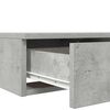 vidaXL Bed Drawers Concrete Grey 200 x 36.5 x 16.5 cm Engineered Wood