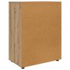 vidaXL Storage Cabinets 2 pcs Artisan Oak 80 x 48 x 105 cm