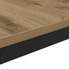vidaXL Coffee Table Artisian Oak 60 x 30 x 36 cm Engineered Wood