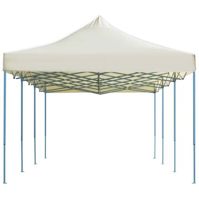 vidaXL Folding Pop-up Party Tent 3x9 m Cream