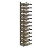 vidaXL Wall-mounted Wine Racks for 48 Bottles 2 pcs Black Iron