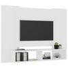 vidaXL Wall TV Cabinet White 120x23.5x90 cm Engineered Wood