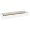 vidaXL Loggia Wall Shelves 4 pcs Oak and White 40x15x4 cm MDF