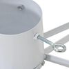 vidaXL Christmas Tree Stand 1.73 White 49 x 49 x 15.5 cm Steel