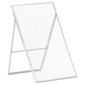 vidaXL Garden Sieve | Silver | Galvanised steel | Medium | Collapsible
