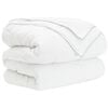 vidaXL Full Year Duvet White 135 x 200 cm Bamboo Fiber
