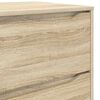 vidaXL Storage Cabinet Sonoma Oak 40 x 48 x 81 cm Engineered Wood