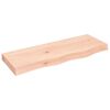 vidaXL Bathroom Countertop 80x30x(2-6) cm Untreated Solid Wood
