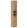 vidaXL Bathroom Furniture Set 5 pcs Artisan Oak Engineered Wood