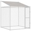 vidaXL Dog Cage 200 x 200 x 258 cm Steel and PE