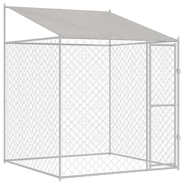 vidaXL Dog Cage 200 x 200 x 258 cm Steel and PE