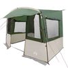 vidaXL Tailgate Tent for Caravan Rectangular Green 352 x 250 x 240 cm