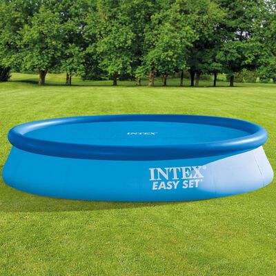 Intex Solar Pool Cover Blue 348 cm Polyethylene