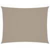 vidaXL Sunshade Sail Oxford Fabric Rectangular 3x4.5 m Taupe