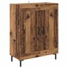 vidaXL Highboard 2 pcs Old Wood Engineered Wood