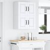 vidaXL Kitchen Cabinet 2 pcs White 60 x 31 x 40 cm Engineered Wood