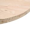 vidaXL Table Top &Oslash;30x2.5 cm Solid Wood Pine