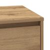 vidaXL Bedside Cabinet with Drawer 2 pcs Artisan Oak 39 x 34.5 x 50 cm