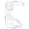 vidaXL Outdoor Playset Solid Wood Pine