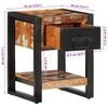 vidaXL Bedside Cabinet Multicolour 35x34x45 cm Solid Wood Reclaimed
