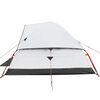 vidaXL Family Tent Dome 6-Person White Blackout Fabric Waterproof