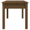 vidaXL Garden Bench Honey Brown 109x44x45 cm Solid Wood Pine