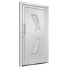 vidaXL Front Door White 108x200 cm