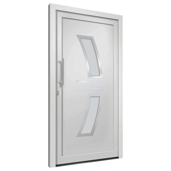 vidaXL Front Door White 108x200 cm
