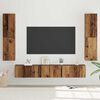 vidaXL TV Cabinet Set Wall-mounted 7 pcs Old Wood Engineered Wood