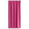 vidaXL Blackout Curtains with Rings 2 pcs Bright Pink 175 x 140 cm