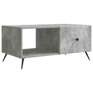 vidaXL Coffee Table Concrete Grey 90 x 50 x 40 cm Engineered Wood