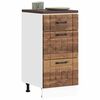 vidaXL Kitchen Base Cabinet Lucca Old Wood Engineered Wood
