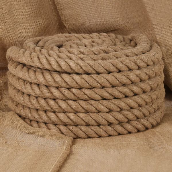 vidaXL Jute Rope 5 m Long 40 mm Thick