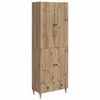 vidaXL Cabinet Set 2 pcs 66 x 34.5 x 95 cm Engineered Wood