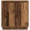 vidaXL LED Sideboard Old Wood 71 x 34.5 x 75 cm Engineered Wood