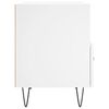 vidaXL Bedside Cabinets 2 pcs White 40x35x47.5 cm Engineered Wood