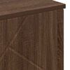vidaXL Bathroom Cabinet with Storage Brown Oak 60 x 35 x 80 cm