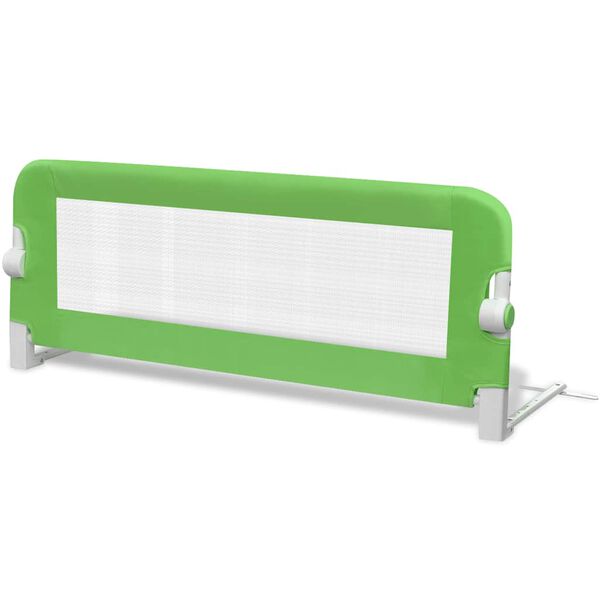 vidaXL Toddler Safety Bed Rail 2 pcs Green 102x42 cm