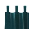 vidaXL Blackout Curtains 2 pcs Dark Green 140 x 225 cm Velvet