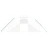 vidaXL Greenhouse with Steel Frame White 56 m² 14x4x2 m