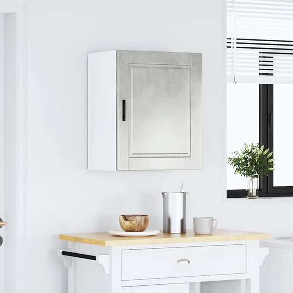 vidaXL Kitchen Wall Cabinet&nbsp;Porto Concrete Grey Engineered Wood