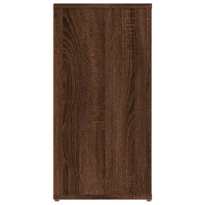 vidaXL Sideboard Brown Oak 100x30x59.5 cm Engineered Wood