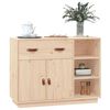 vidaXL Sideboard 98.5x40x75 cm Solid Wood Pine